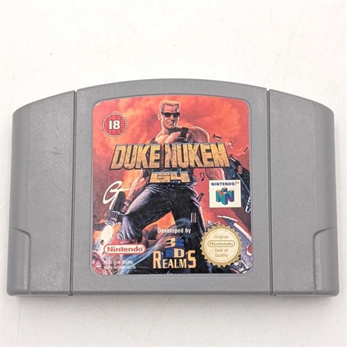 Duke Nukem 64 - Cartridge - Nintendo 64 (SCN) (A Grade) (Genbrug)